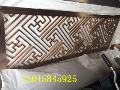 武漢優質電鍍玫瑰金方管屏風廠家——冷彎型鋼工藝的卓越之選